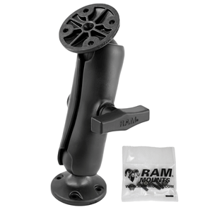RAM MOUNT 1.5" BALL "RUGGED USE" MOUNT F/GARMIN ECHO 200, 500C, & 550C