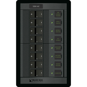BLUE SEA 1228 120V AC 8 POSITION