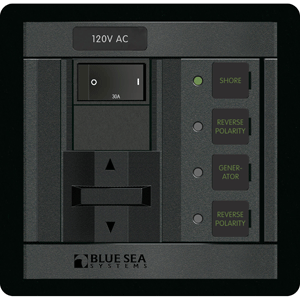 BLUE SEA 1208 120V AC 2 SOURCES, 30A