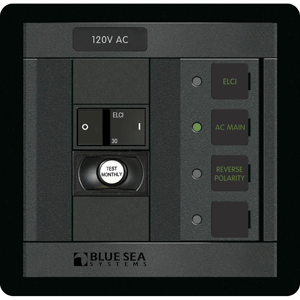BLUE SEA 1502 ELCI MAIN 30A DOUBLE POLE PANEL