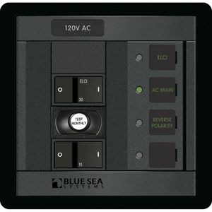 BLUE SEA 1190 ELCI MAIN 30A DOUBLE POLE + 1 POSITION