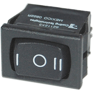 BLUE SEA 7482 360 PANEL, ROCKER SWITCH SPDT, ON-OFF-ON