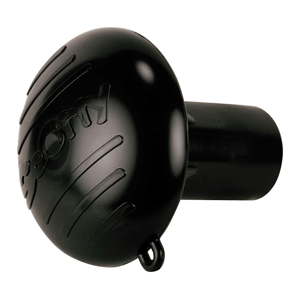 SCOTTY HAMMER HEAD ROD BUTT CUSHION, BLACK