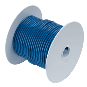 ANCOR DARK BLUE 14AWG TINNED COPPER WIRE, 100'