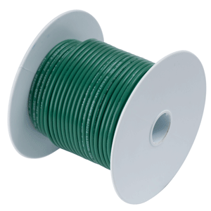 ANCOR GREEN 14AWG TINNED COPPER WIRE, 100'
