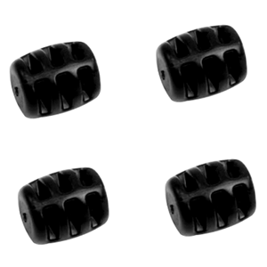 SCOTTY 1039 SOFT STOP BUMPER, 4 PACK