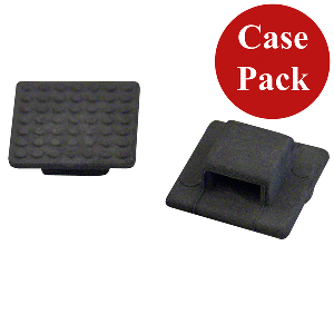 WELD MOUNT AT-3B SMALL BLACK NYLON WIRE TIE MOUNT, QTY. 500