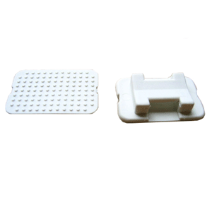 WELD MOUNT AT-5 LARGE WHITE NYLON TIE MOUNT, QTY. 500