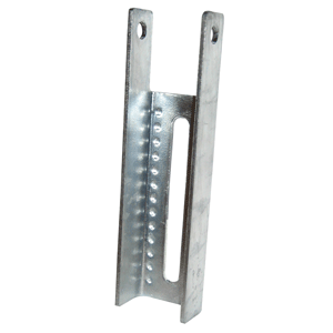 CE SMITH VERTICAL BUNK BRACKET DIMPLED, 7-1/2"