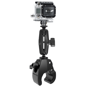 RAM MOUNT MEDIUM TOUGH-CLAW MOUNT W/CUSTOM GOPRO HERO ADAPTER