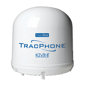 KVH TRACPHONE FLEET ONE COMPACT DOME W/10M CABLE