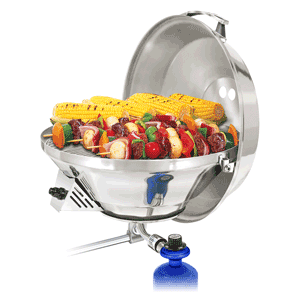 MAGMA MARINE KETTLE 3 GAS GRILL, PARTY SIZE, 17"