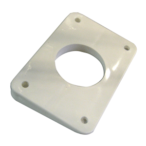 RUPP 10 DEGREE TOP GUN MOUNTING WEDGE WHITE, SOLD INDIVIDUALLY