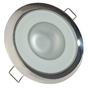 LUMITEC MIRAGE FLUSH MOUNT DOWN LIGHT SPECTRUM RGBW, POLISHED BEZEL