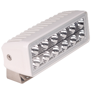 LUMITEC MAXILLUME H60, TRUNNION MOUNT FLOOD LIGHT, WHITE DIMMING, WHITE HOUSING