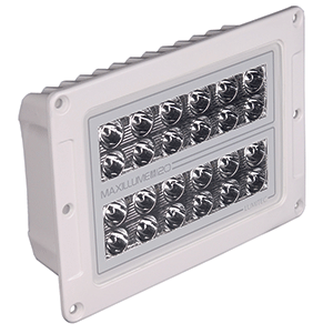 LUMITEC MAXILLUME H120, FLUSH MOUNT FLOOD LIGHT, WHITE HOUSING, WHITE DIMMING