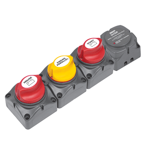 BEP HORIZONTAL BATTERY DISTRIBUTION CLUSTER F/SINGLE ENGINE W/TWO BATTERY BANKS