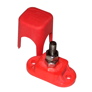 BEP PRO INSTALLER SINGLE INSULATED DISTRIBUTION STUD, 1/4", POSITIVE