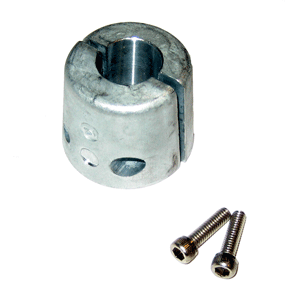 TECNOSEAL DE-ICER AERATOR ANODE, .63" SHAFT, ZINC