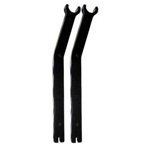 RUPP OUTRIGGER SUPPORTS W/2" OFFSET, PAIR