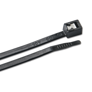 ANCOR 11" UV BLACK SELF CUTTING CABLE ZIP TIES, 500-PACK