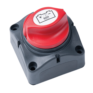 BEP CONTOUR BATTERY DISCONNECT SWITCH, 275A CONTINUOUS