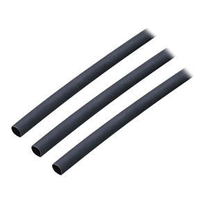 ANCOR ADHESIVE LINED HEAT SHRINK TUBING (ALT), 3/16" X 3", 3-PACK, BLACK