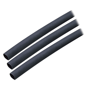 ANCOR ADHESIVE LINED HEAT SHRINK TUBING (ALT), 1/4" X 3", 3-PACK, BLACK