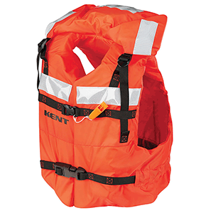 KENT TYPE 1 COMMERCIAL ADULT LIFE JACKET, VEST STYLE, UNIVERSAL