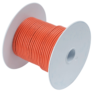 ANCOR ORANGE 12 AWG TINNED COPPER WIRE, 100'