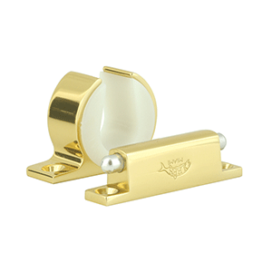 LEE'S ROD AND REEL HANGER SET, SHIMANO TIAGRA 130, BRIGHT GOLD