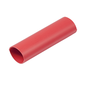 ANCOR HEAVY WALL HEAT SHRINK TUBING, 1" X 48", 1-PACK, RED