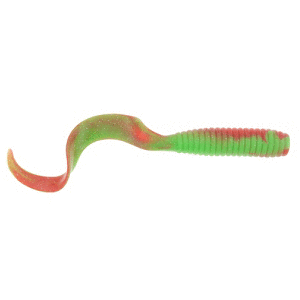 BERKLEY GULP! 6" GRUB, NUCLEAR CHICKEN