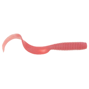 BERKLEY GULP! 6" GRUB, PINK SHINE