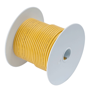 ANCOR YELLOW 8 AWG TINNED COPPER WIRE, 50'