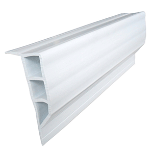 DOCK EDGE STANDARD PVC FULL FACE PROFILE, 16' ROLL, WHITE