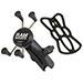 RAM MOUNT UNIVERSAL X-GRIP CELL PHONE CRADLE W/DOUBLE SOCKET ARM