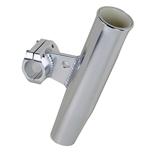 CE SMITH ALUMINUM CLAMP-ON ROD HOLDER, HORIZONTAL, 1.66" OD