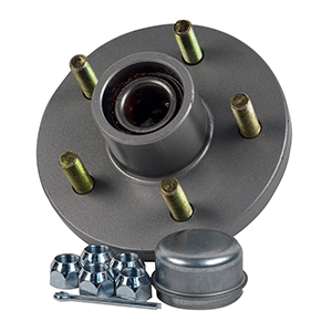 CE SMITH TRAILER HUB KIT, 1-3/8" X 1-1/16" TAPERED, 5 X 4-1/2" GALVANIZED
