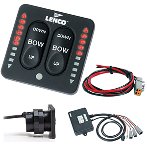 LENCO LED INDICATOR TWO-PIECE TACTILE SWITCH KIT W/PIGTAIL F/SINGLE ACTUATOR SYSTEMS