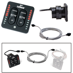 LENCO FLYBRIDGE KIT F/ LED INDICATOR KEY PAD F/ALL-IN-ONE INTEGRATED TACTILE SWITCH, 30'