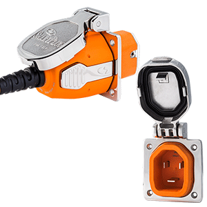 SMARTPLUG 30 AMP INLET & FEMALE CORD CONNECTOR COMBO, STAINLESS STEEL