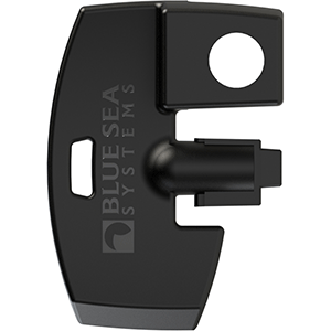 BLUE SEA 7903200 BATTERY SWITCH KEY LOCK REPLACEMENT, BLACK