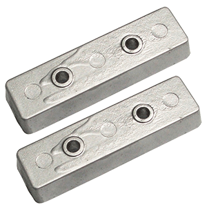 TECNOSEAL TEC-BNT BENNETT TRIM TAB ANODE, ZINC, PAIR