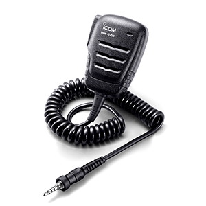 ICOM HM228 COMPACT IPX7 WATERPROOF SPEAKER MICROPHONE F/M93D