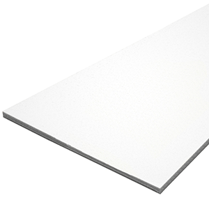 TACO MARINE LUMBER, 12" X 27" X 1/2", WHITE STARBOARD