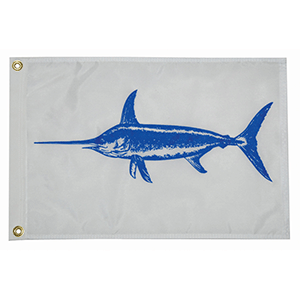 TAYLOR MADE 12" X 18" SWORDFISH FLAG