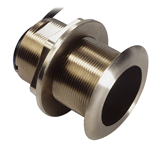 AIRMAR B60 BRONZE THRU-HULL TRANSDUCER W/HUMMINBIRD #9 PLUG, 7-PIN, 12-Deg
