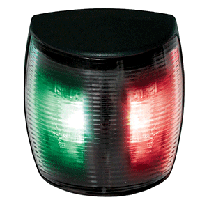 HELLA MARINE BSH NAVILED PRO BI-COLOR NAVIGATION LAMP, 2NM, BLACK HOUSING