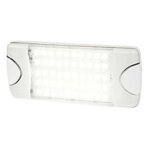 HELLA MARINE DURALED 50 LOW PROFILE INTERIOR/EXTERIOR LAMP, WHITE LED SPREADER BEAM